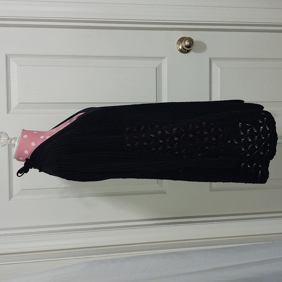 Black Cotton Cardigan (M) Belldini - Picture 6 of 8